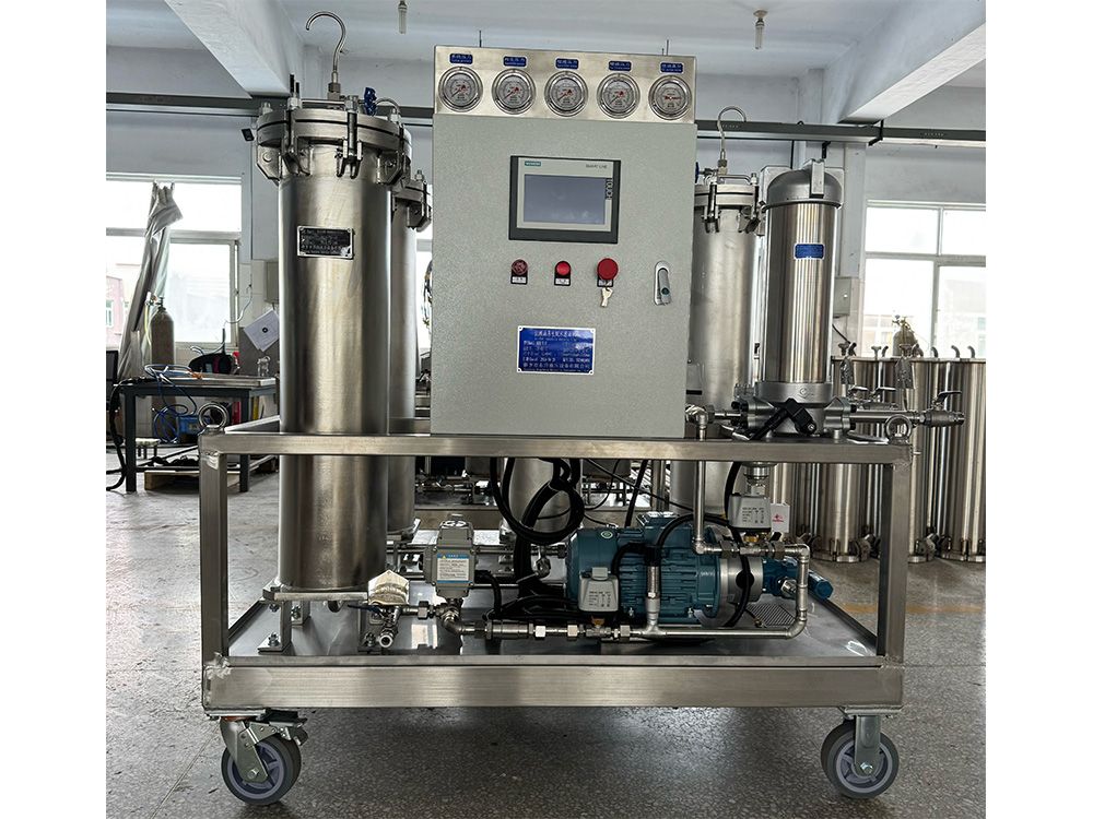 抗燃油再生脫水淨化濾油機